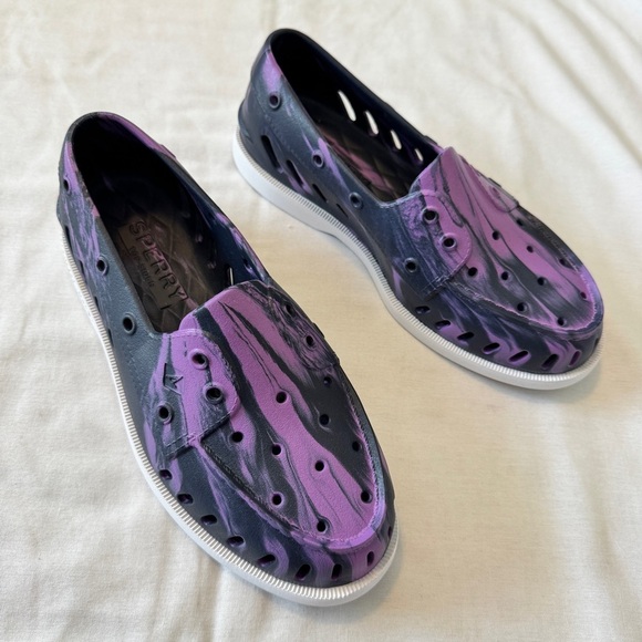Sperry Shoes - NEW Sperry Top-Sider 9 Float Boat Shoes Purple Slip On ~ Beach Lake Vacation